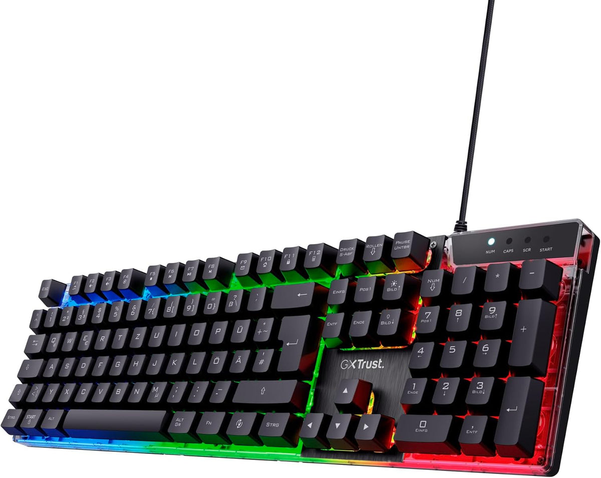Gxtrust Azor Gaming Tastatur Mit Beleuchtung Deutsches Layout (QWERTZ)