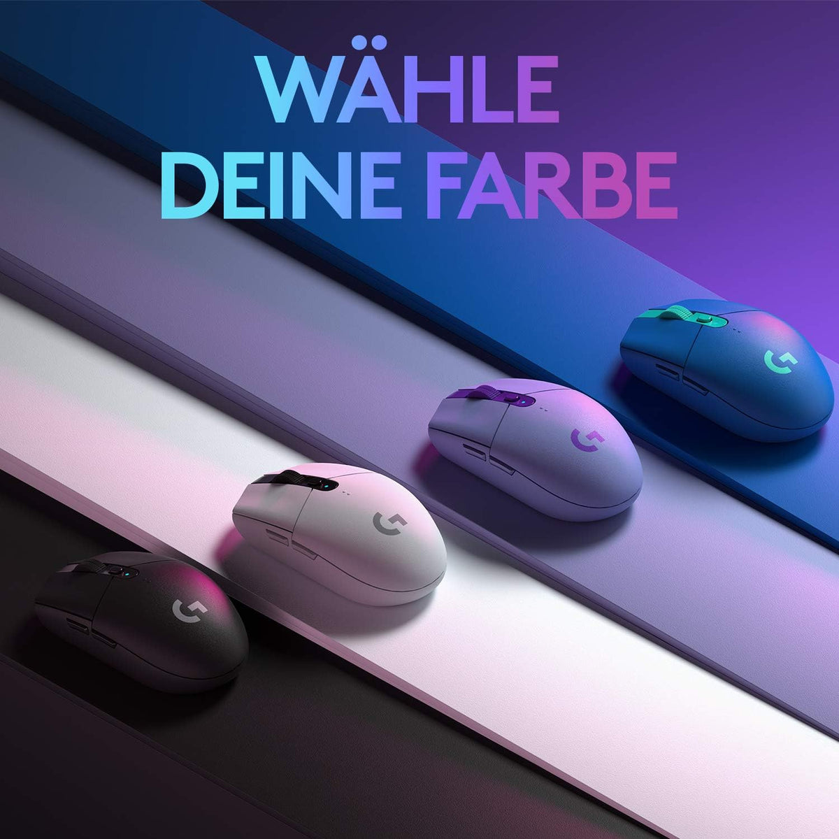 Logitech G G305 LIGHTSPEED Kabellose Gaming-Maus Mit HERO 12K DPI Sensor