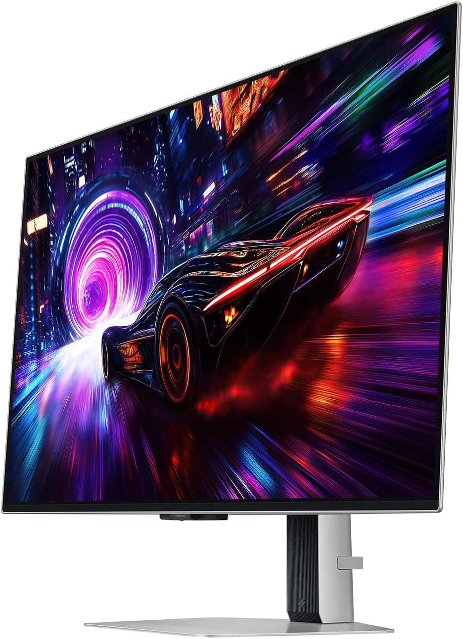 Samsung Odyssey OLED G81SF Gaming Monitor 32 Zoll 4K, QD-OLED, UHD, 3840 X 2160, 240Hz, 0,03Ms (G/G), AMD Freesync Premium Pro, G-Sync-Kompatibel, Einbrennschutz Safeguard+, Glare Free, LS32FG814SUXEN