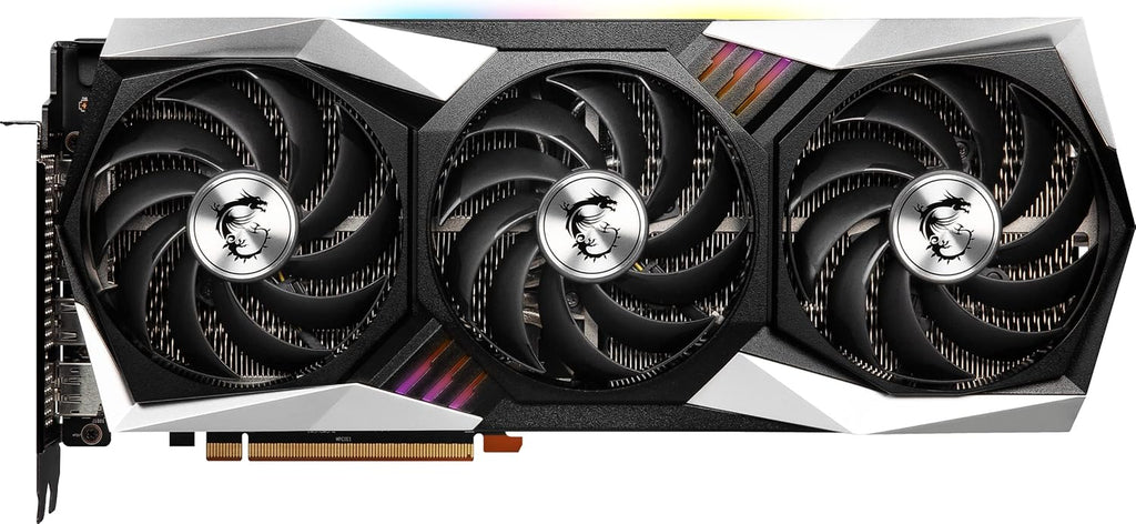MSI Radeon RX 6750 XT Gaming X Trio 12G Gaming Grafikkarte - AMD RX 6750 XT, 12GB GDDR6 Speicher,192-Bit, 18 Gbps
