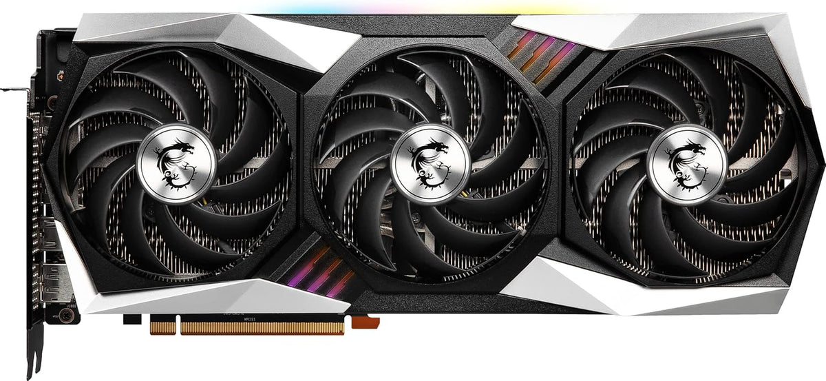 MSI Radeon RX 6750 XT Gaming X Trio 12G Gaming Grafikkarte - AMD RX 6750 XT, 12GB GDDR6 Speicher,192-Bit, 18 Gbps