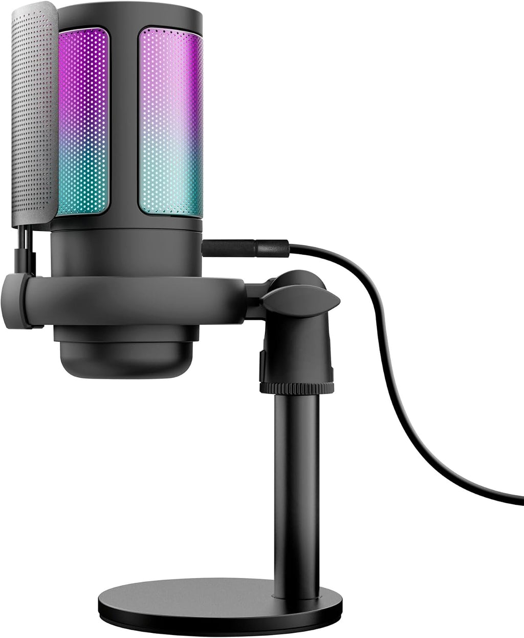 Gxtrust Ruan USB Gaming Mikrofon Mit RGB Beleuchtung, Schwarz
