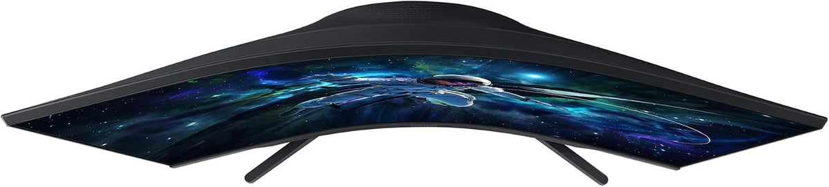 Samsung Odyssey G55C Curved Gaming Monitor 32 Zoll, Bildschirm Mit Va-Panel, 2.560 X 1.440 Pixel, 1.000R Radius, HDR10, AMD Freesync, 165 Hz, Reaktionszeit 1 Ms (MPRT), LS32CG554EUXEN