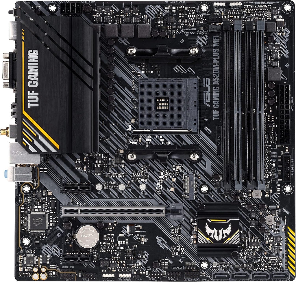 ASUS TUF Gaming A520M-PLUS Wifi Mainboard Sockel AMD A520