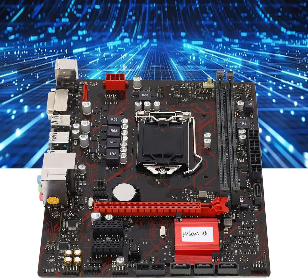 VBESTLIFE M ATX Desktop Motherboard, LGA 1151 CPU Slot DDR4 2133Mhz Speicher Für Core I7 I5 I3 Celeron 14Nm CPU, Mit PCI E 3.0 DVI -Schnittstelle
