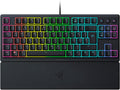 Razer Ornata V3 Tenkeyless - Kompakte Flache Gaming-Tastatur (Mecha-Membran-Switches, Tastenkappen Mit Anti-Uv-Beschichtung, Beleuchtete Separate Medientasten) QWERTZ De-Layout | Schwarz