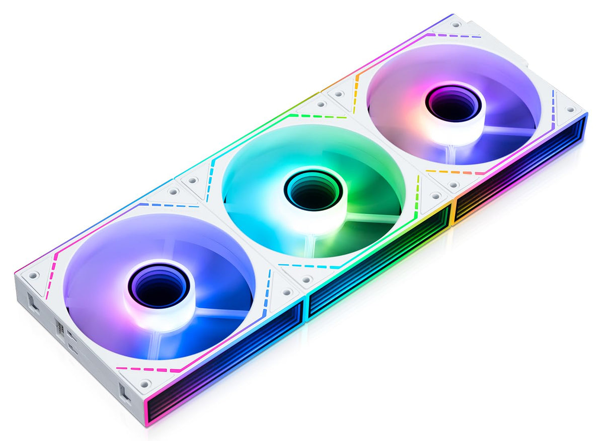 Thermalright TL-M12QRW-S X3 120Mm Reverse ARGB PWM Lüfter Weiß, 3Er-Pack