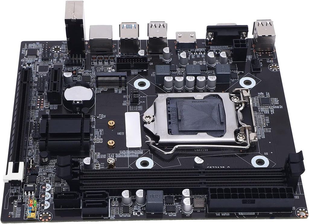 H81 Gaming Motherboard, LGA 1150 Micro ATX PC Motherboard, 2X8 GB DDR3 -Speicher M.2 NVME, NGFF SATA 3.0 6 GB/S PCI E