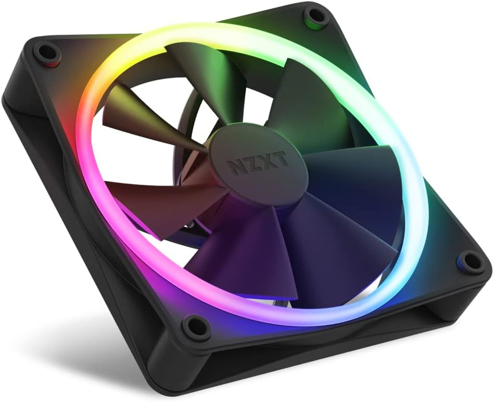 NZXT F120 RGB - 120Mm PWM RGB Pc-Lüfter - Schwarz