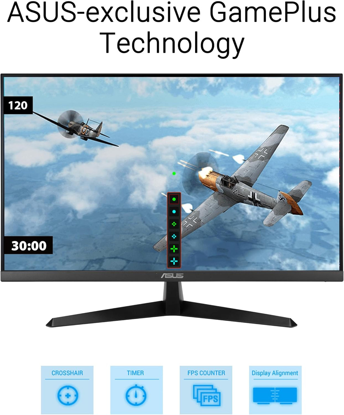 ASUS VY249HGR 24 Zoll Full HD IPS 120Hz Eye Care Monitor